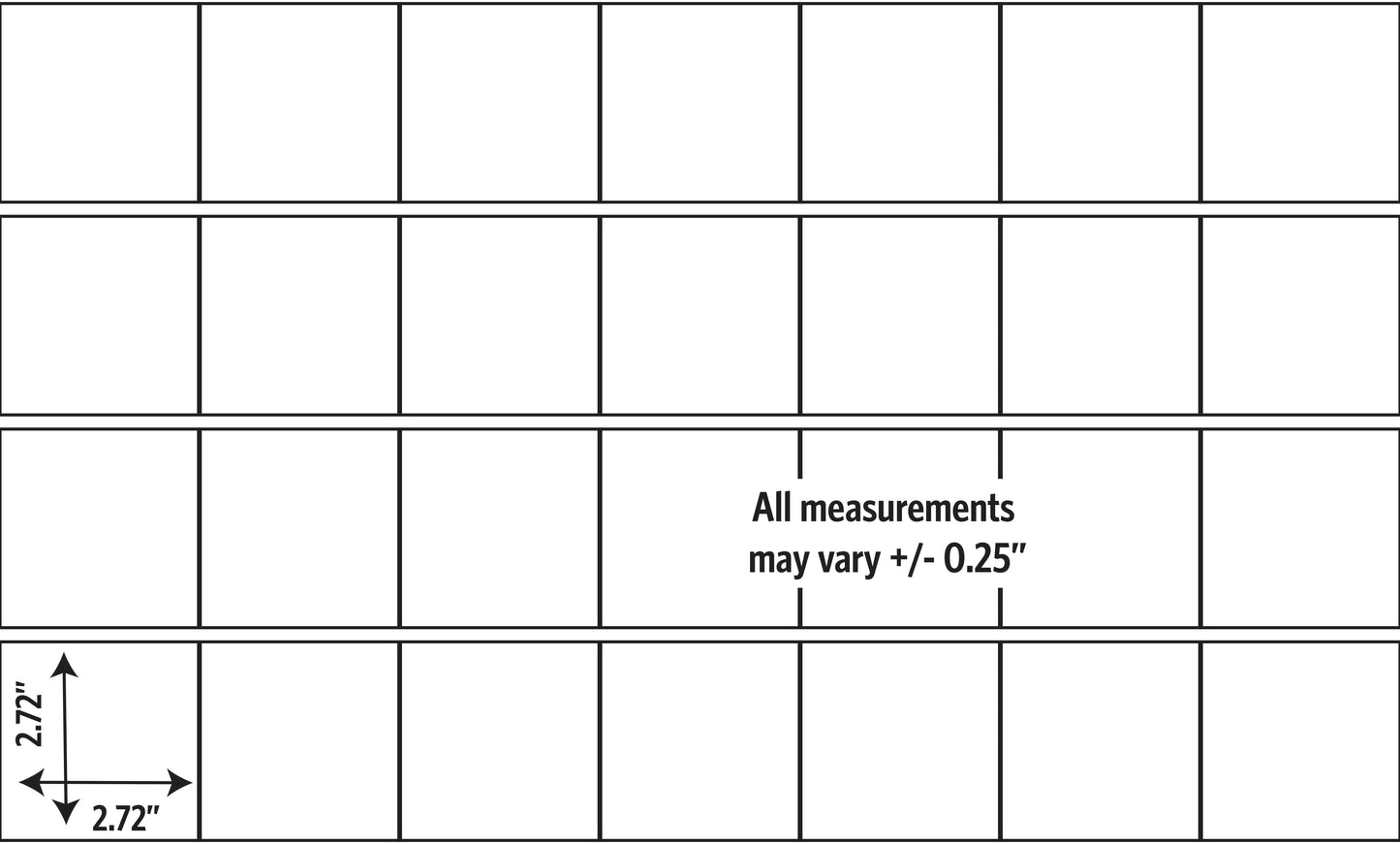 Custom Printing - Squared Image Tiles - Single Image