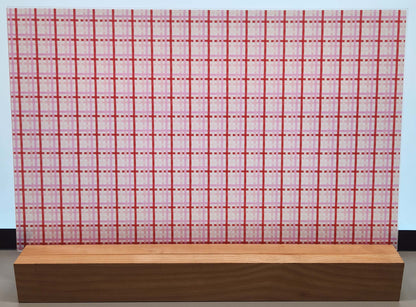 DecoCraft - Valentine's Day - Watercolor Plaid