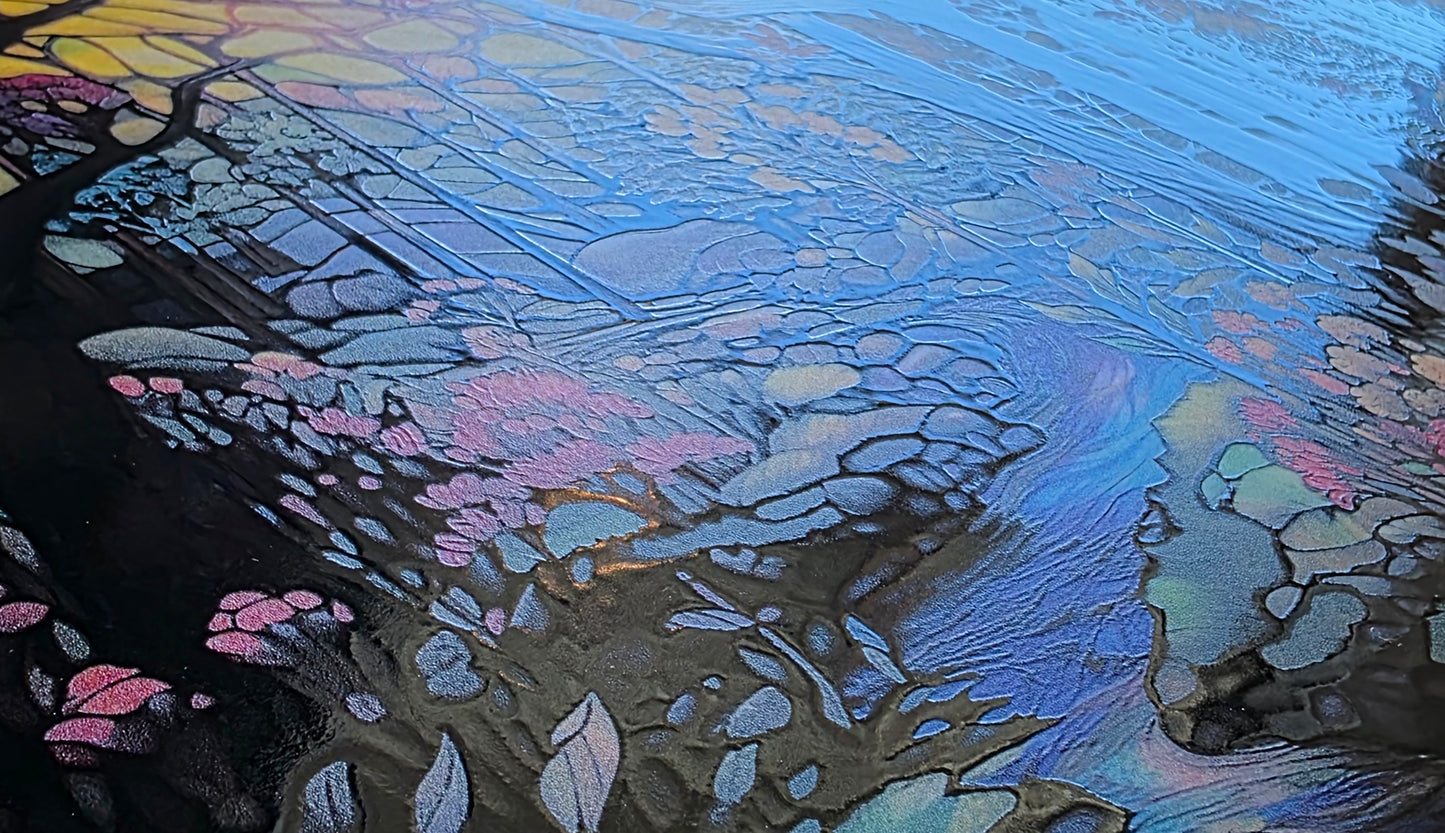 DecoCraft - Scenic Elevated Texture Tiles - Autumn Creek