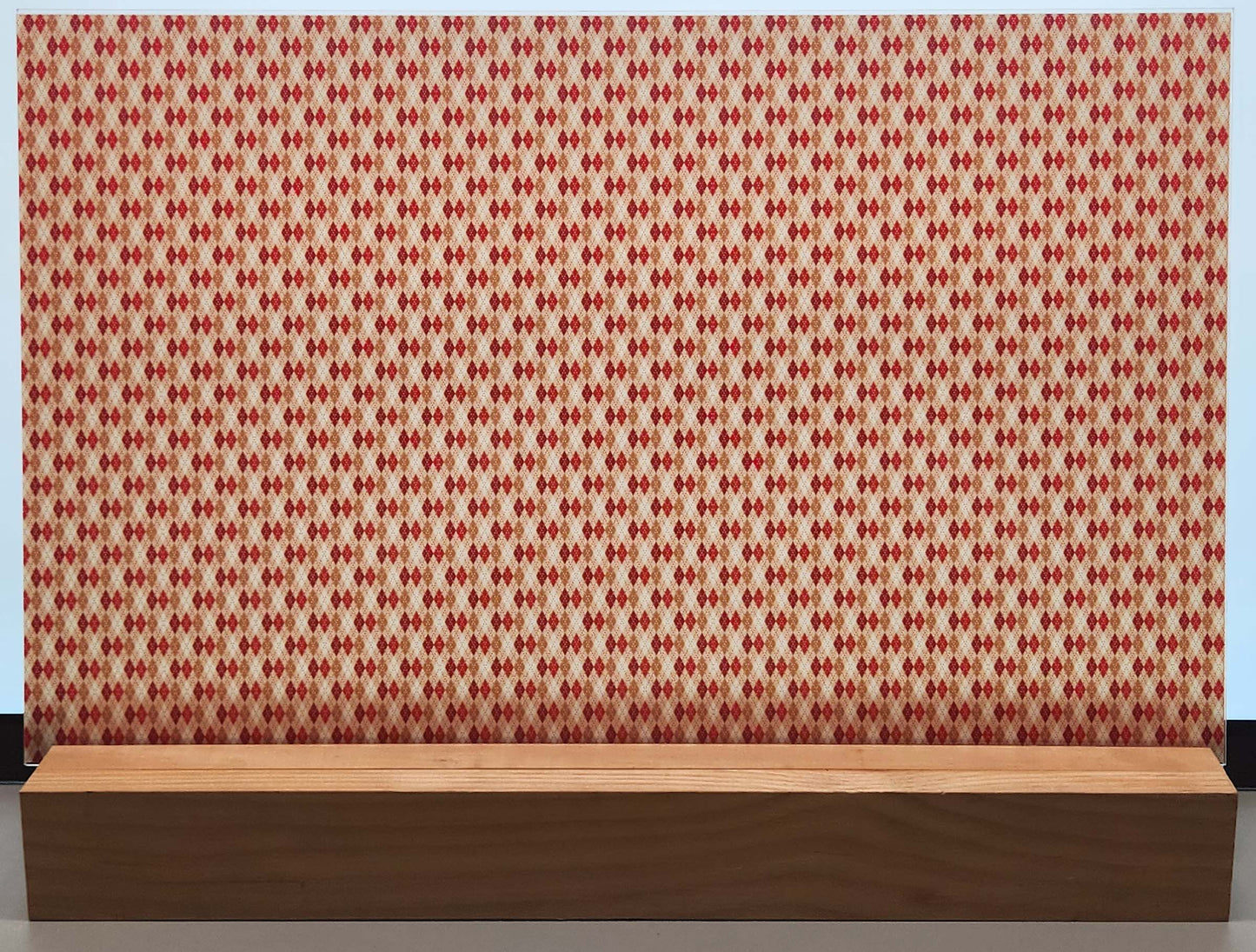 DecoCraft - Christmas - Vintage Red Argyle