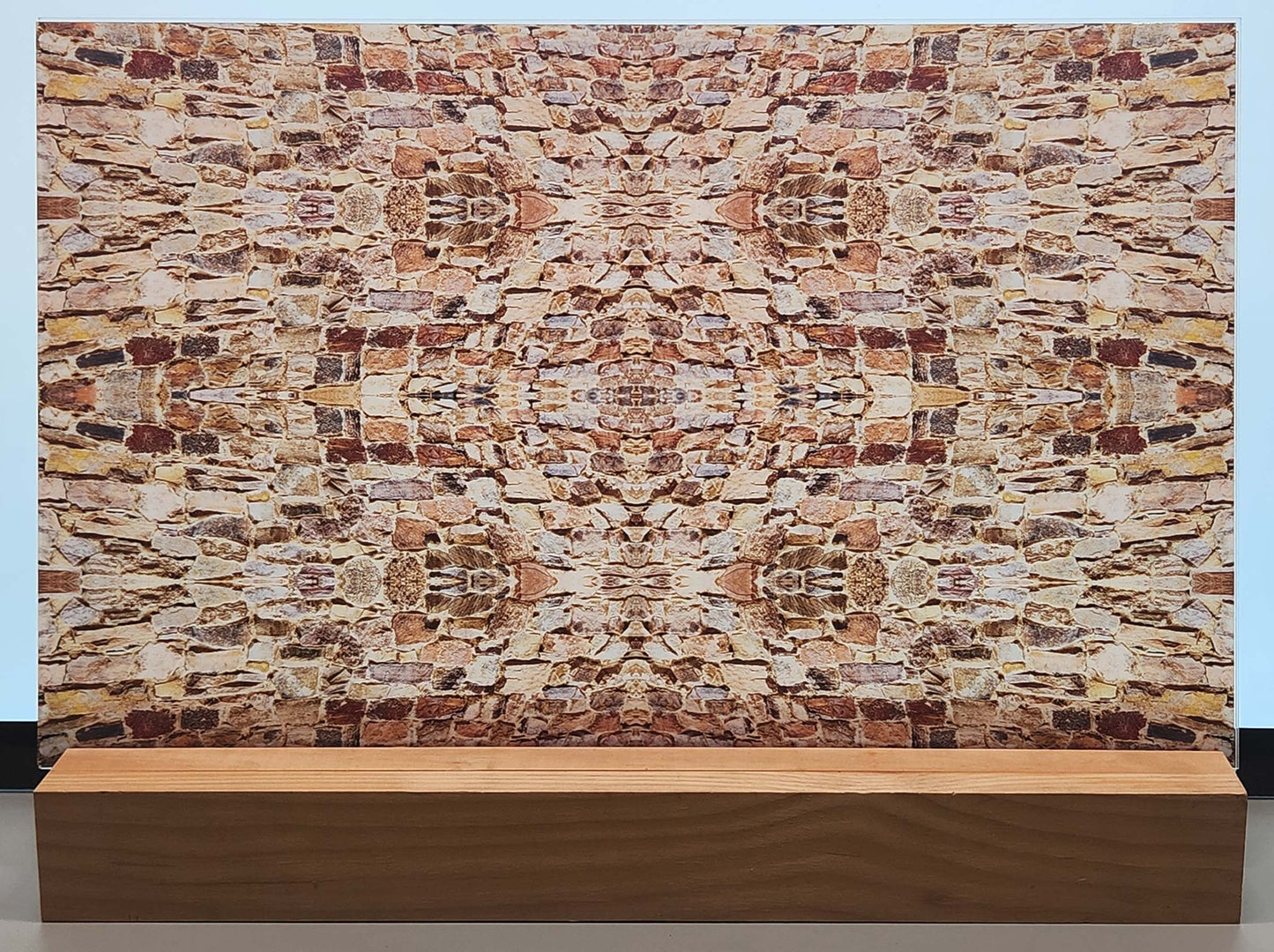 DecoCraft - Photo-astic Textures (Flat) - Stone Wall Kaleidoscope