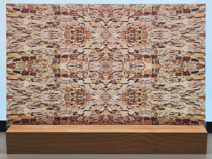 DecoCraft - Photo-astic Textures (Flat) - Stone Wall Kaleidoscope