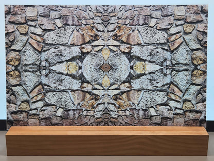 DecoCraft - Photo-astic Textures (Flat) - Natural Stone Wall Kaleidoscope