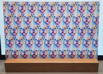 DecoCraft - Cherokee Rose - Style Sheet - Watercolor Bulldog