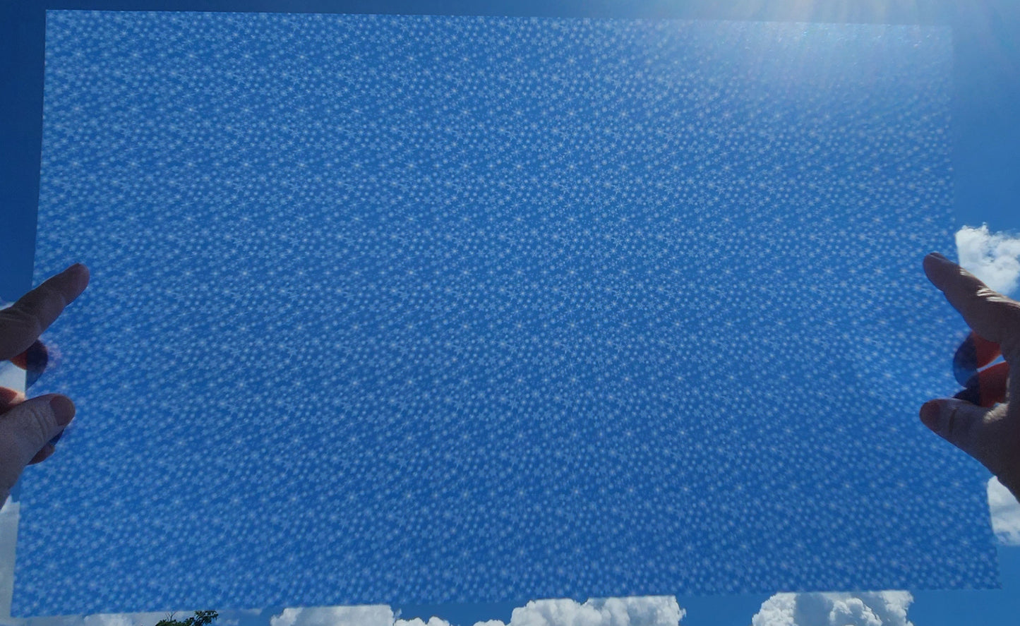 DecoCraft - Elevated Textures - Christmas - Scattered Snowflakes