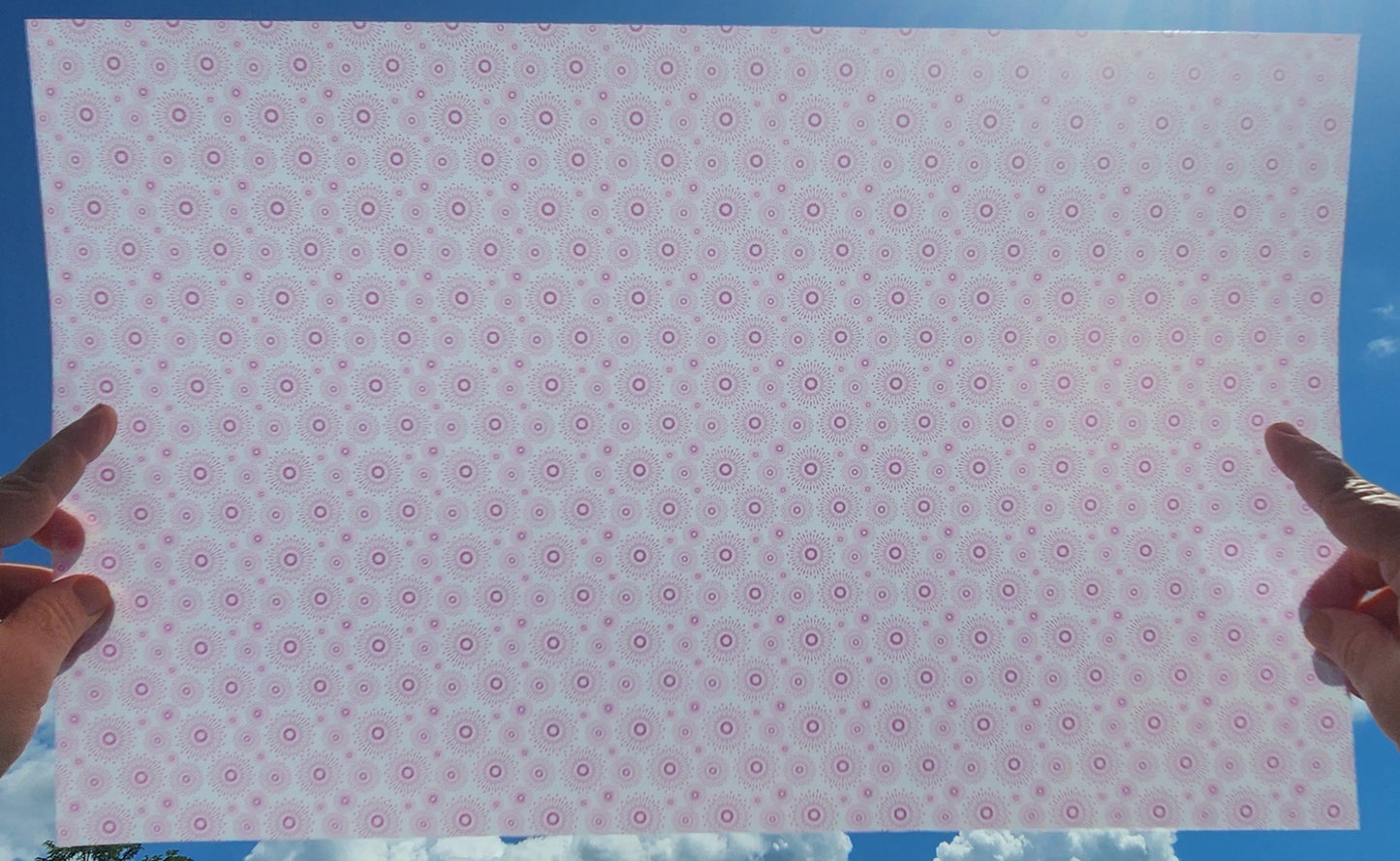 DecoCraft - Elevated Textures - Pink Pattern Overlays