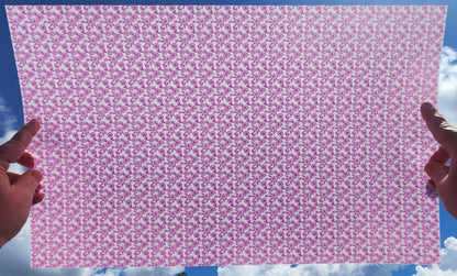 DecoCraft - Elevated Textures - Pink Pattern Overlays