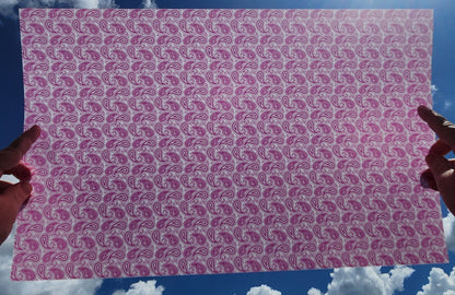 DecoCraft - Elevated Textures - Pink Pattern Overlays