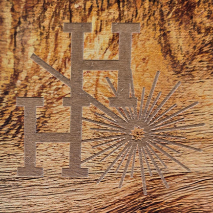 1/8" - Faux-Real Clear Coated Wood - Rustic - 11.75" x 19"