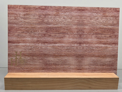 1/8" - Faux-Real Clear Coated Wood - Light Cinnamon - 11.75" x 19"