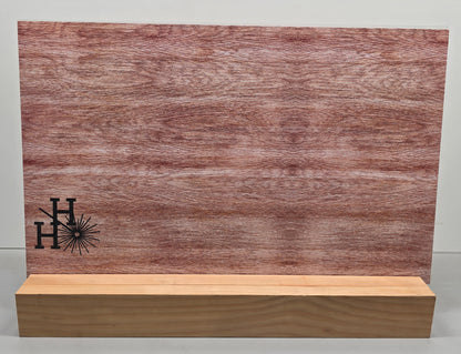1/8" - Faux-Real Clear Coated Wood - Light Cinnamon - 11.75" x 19"