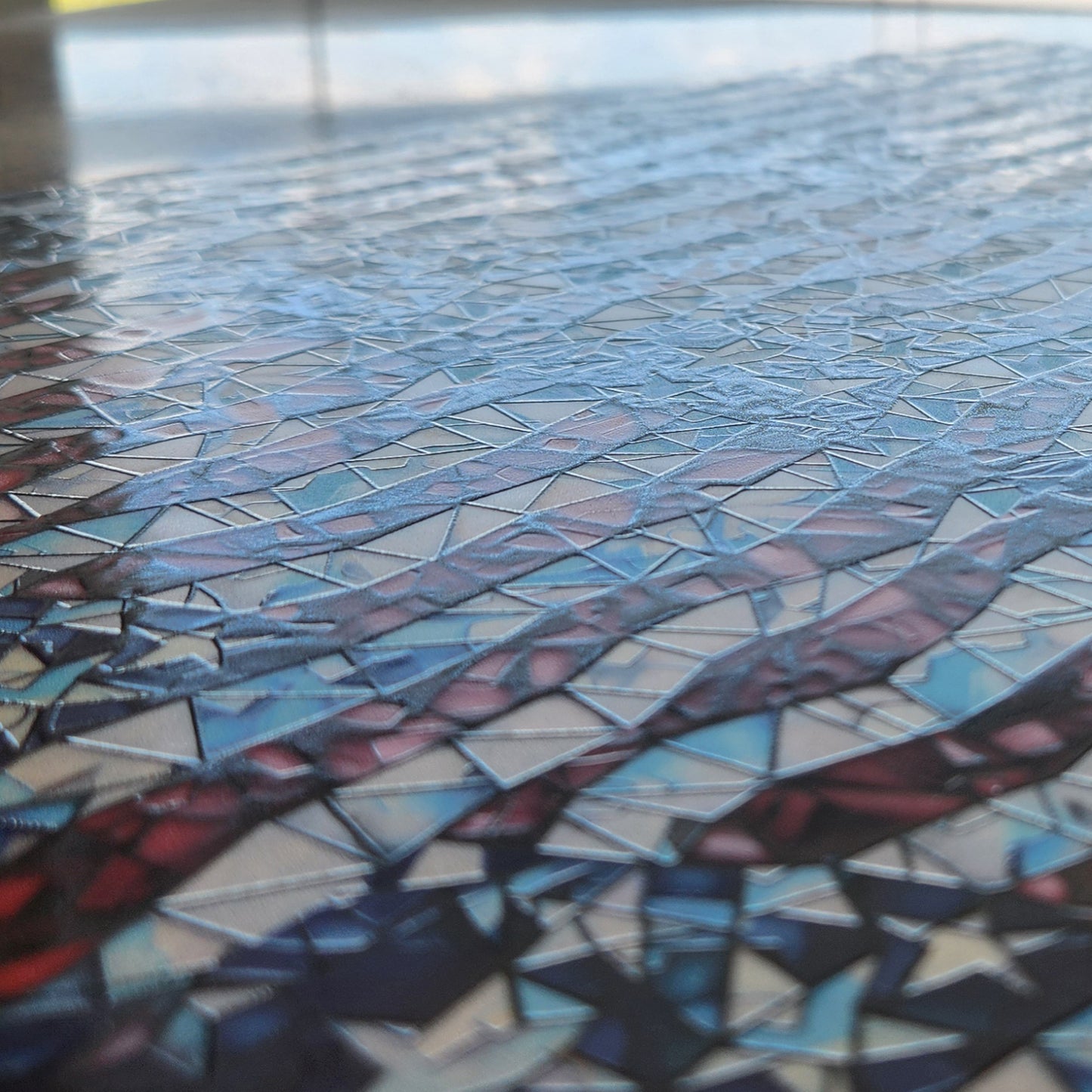 DecoCraft -Elevated Textures - Stained Glass - American Flag