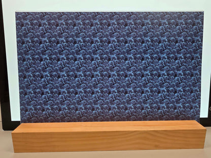 DecoCraft - Swirls - Dark Swirls - Blue