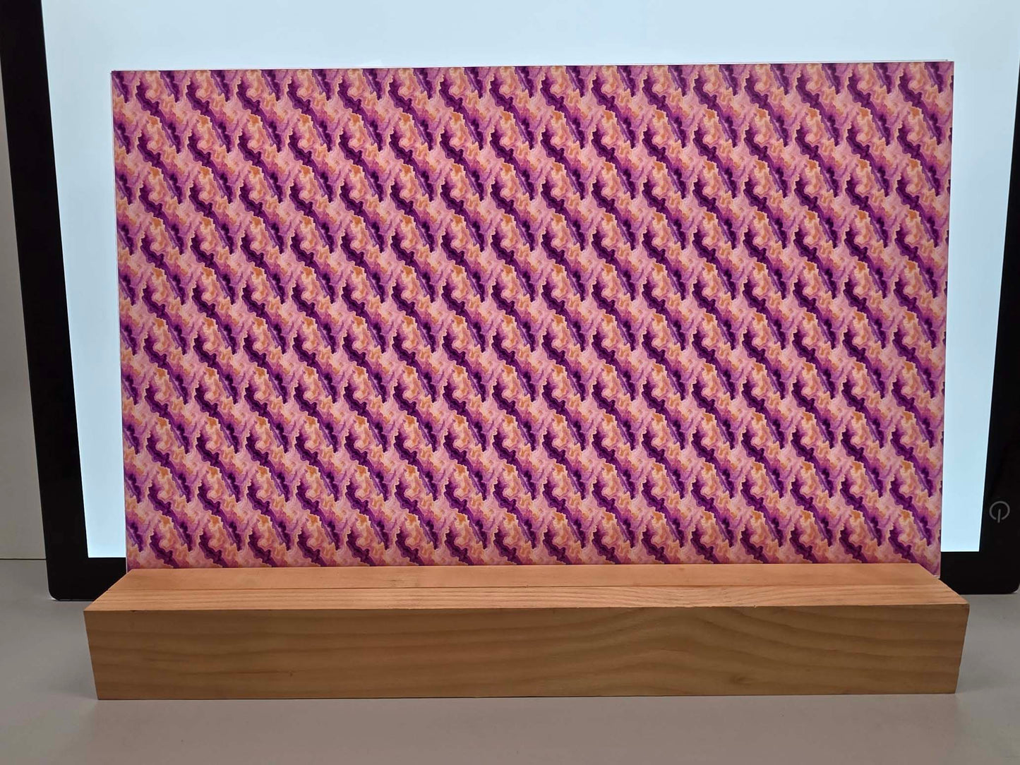 DecoCraft - Marble - Abstract Cream Purple