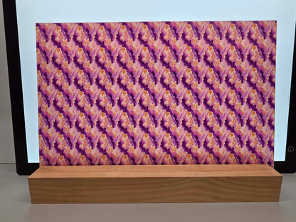 DecoCraft - Marble - Abstract Cream Purple