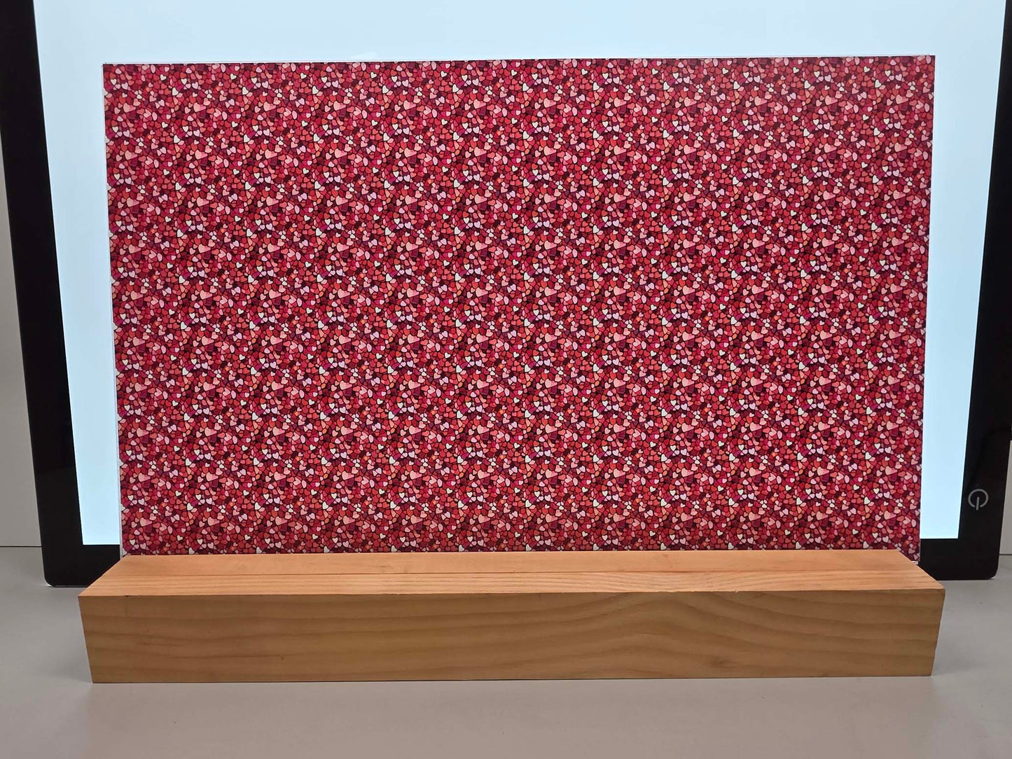 DecoCraft - Stained Glass - Hearts