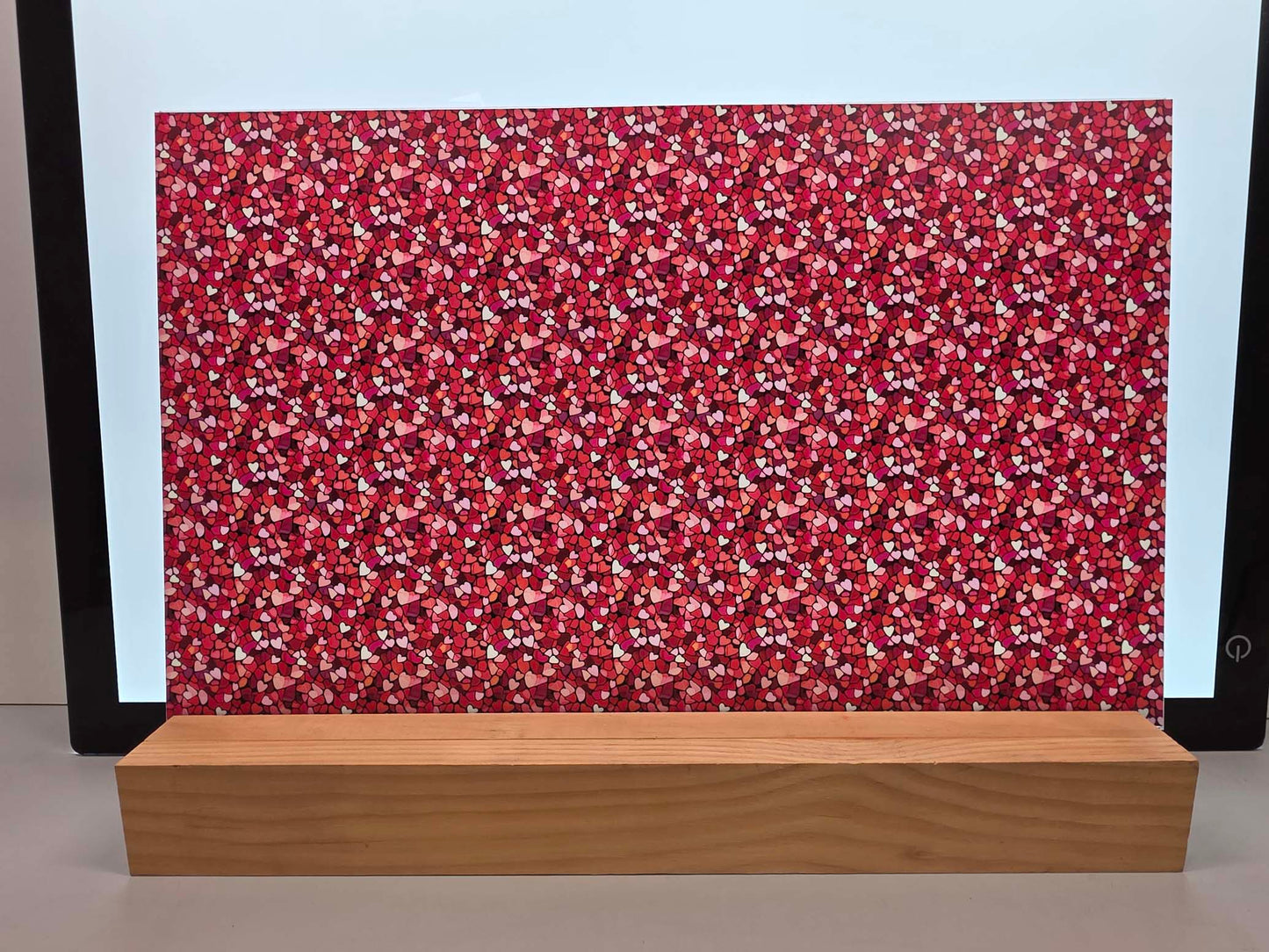 DecoCraft - Stained Glass - Hearts