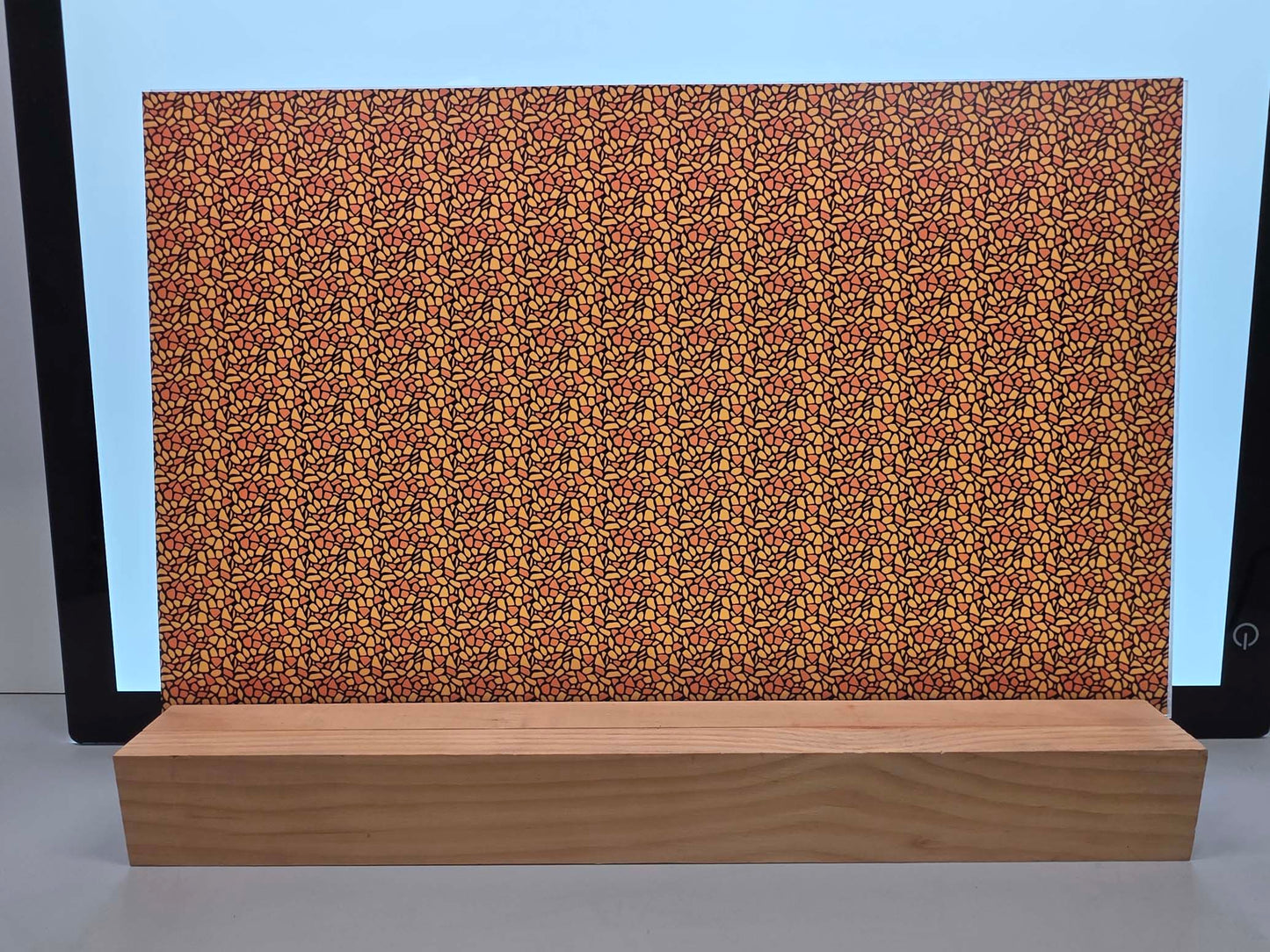 DecoCraft - Halloween - Orange Mosaic