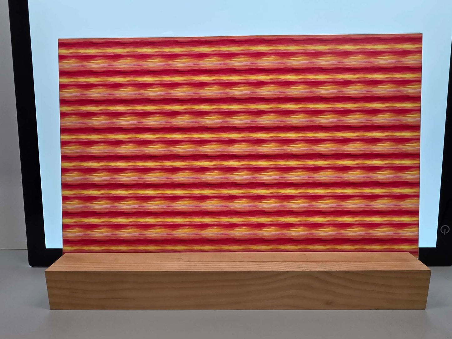 DecoCraft - Skies & Landscapes - Abstract Orange Red Sunset