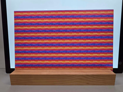 DecoCraft - Skies & Landscapes - Abstract Orange, Red, & Blue Sunset