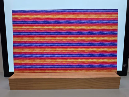 DecoCraft - Skies & Landscapes - Abstract Orange, Red, & Blue Sunset