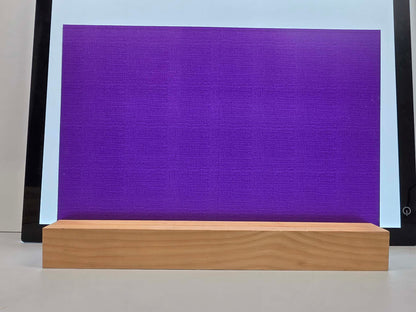 DecoCraft - Textures - Burlap Solids - Plum Purple