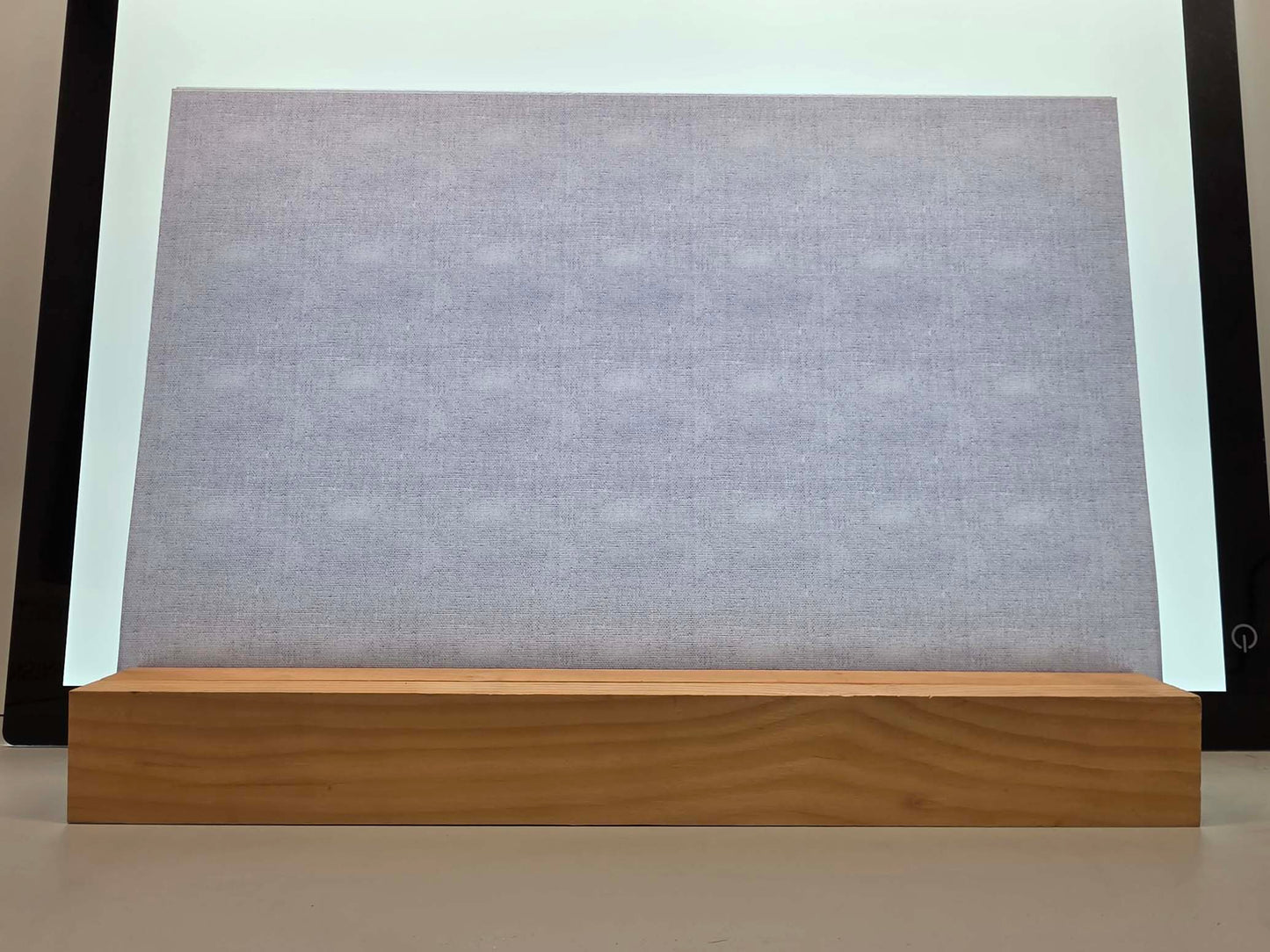 DecoCraft - Textures - Heathered Burlap - Light Periwinkle