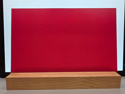 DecoCraft - Textures - Burlap Solids - Cranberry