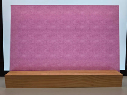 DecoCraft - Textures - Heathered Burlap - Bubble Gum