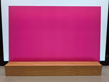 DecoCraft - Textures - Burlap Solids - Hot Pink