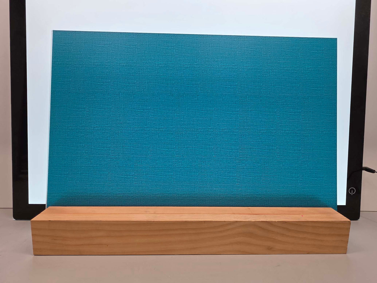 DecoCraft - Textures - Burlap Solids - Peacock