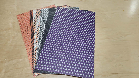 DecoCraft - Office Clean Out - 1/8" Single-Sided MDF - Halloween- 6 Sheets (HW-3)