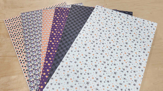 DecoCraft - Office Clean Out - 1/8" Single-Sided MDF - Halloween- 6 Sheets (HW-4)