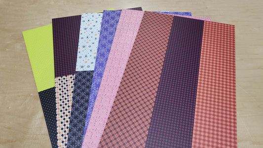 DecoCraft - Office Clean Out - 1/8" Single-Sided MDF - Halloween- 6 Sheets (HW-5)