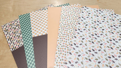 DecoCraft - Office Clean Out - 1/8" Single-Sided MDF - Fall - 6 Sheets (FL-2)