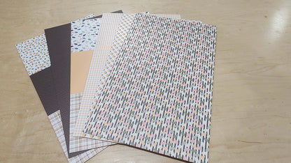 DecoCraft - Office Clean Out - 1/8" Single-Sided MDF - Fall - 6 Sheets (FL-3)