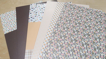 DecoCraft - Office Clean Out - 1/8" Single-Sided MDF - Fall - 6 Sheets (FL-3)