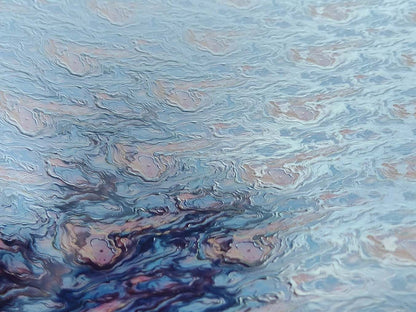 DecoCraft - Iridescent Collection - Blue and Pink Abalone