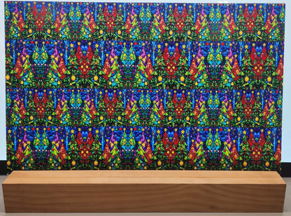 DecoCraft - Elevated Textures - Realistic Stained Glass - More Christmas Trees