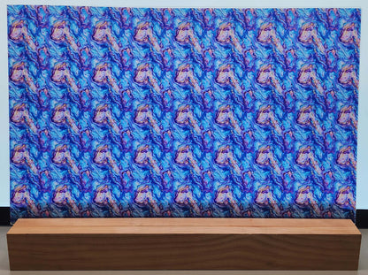 DecoCraft - Iridescent Collection - Blue and Pink Abalone