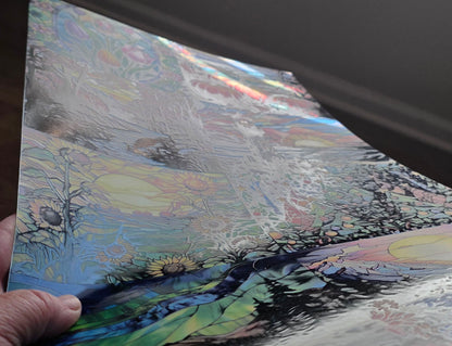 DecoCraft - Elevated Textures - Cherokee Rose - Realistic Stained Glass - Calendar Vol 2