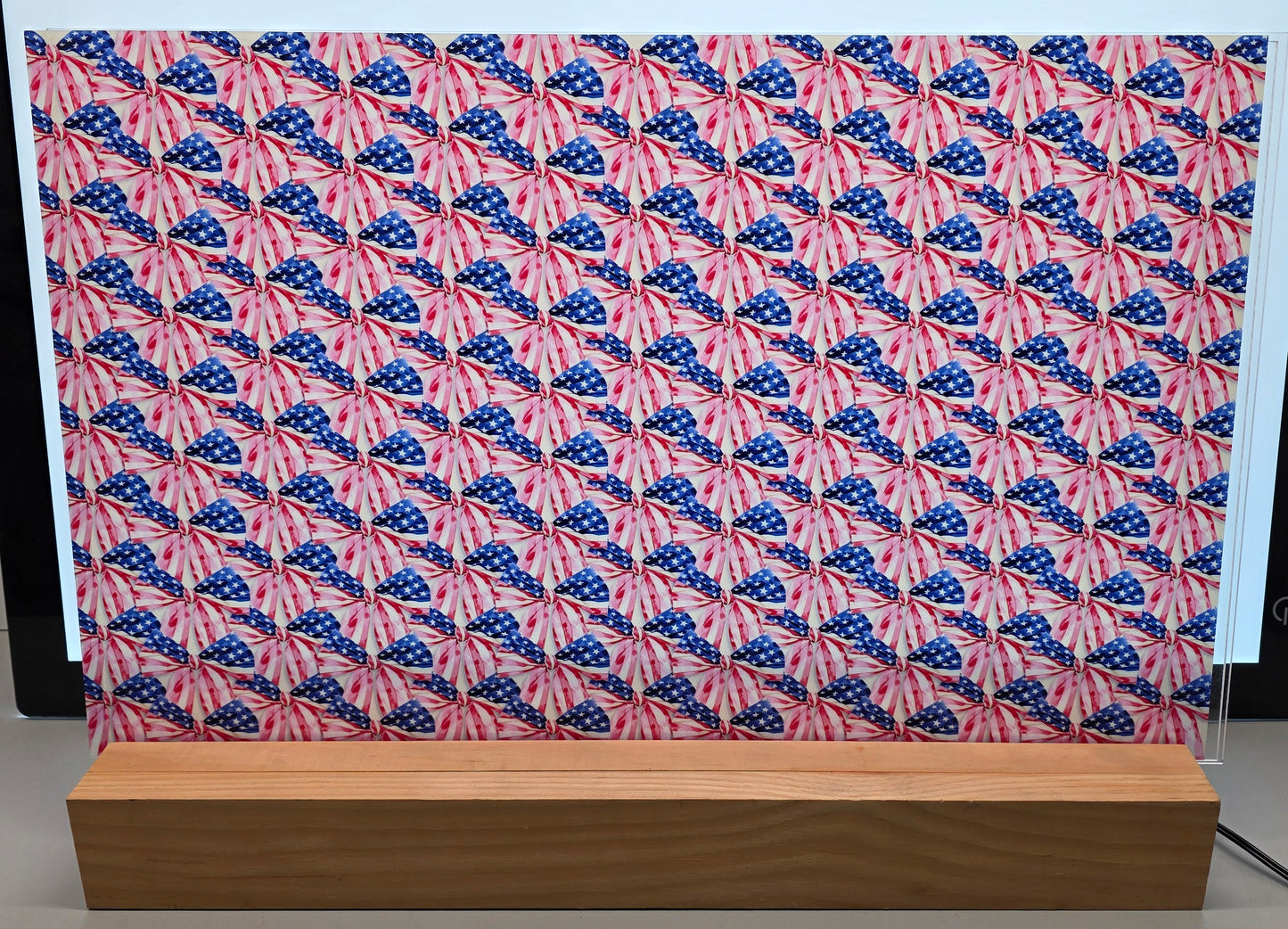 DecoCraft - Cherokee Rose - Style Sheet - Patriotic Bows - Light