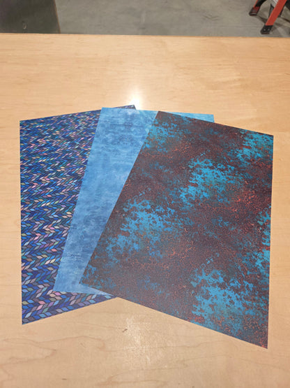 DecoCraft - Office Clean Out - Flat Textured Style Prints - Multiple Bundles Available