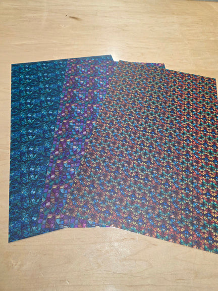 DecoCraft - Office Clean Out - Stained Glass (Flat) Prints - Multiple Bundles Available