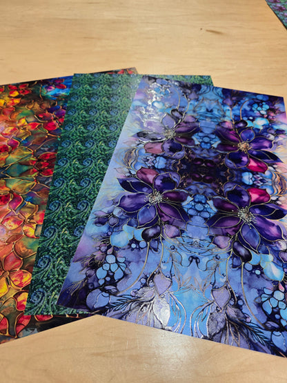 DecoCraft - Office Clean Out - Iridescent Collection Prints - Multiple Bundles Available