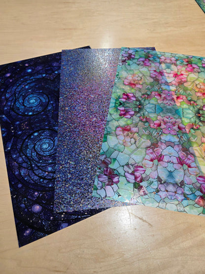 DecoCraft - Office Clean Out - Iridescent Collection Prints - Multiple Bundles Available