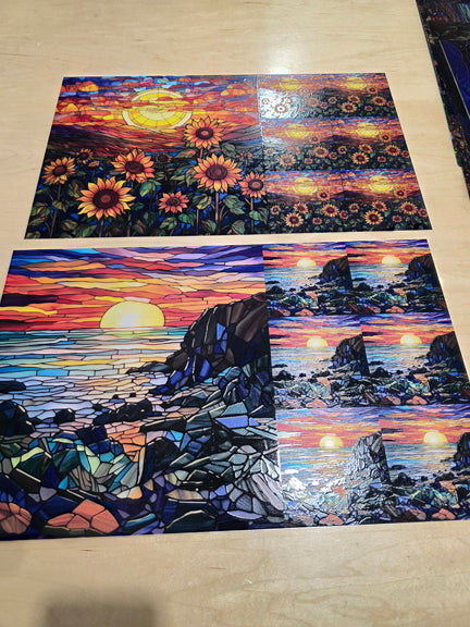DecoCraft - Office Clean Out - Elevated Textured - Large Scenic Tile Prints - Volume 2 - Multiple Bundles Available