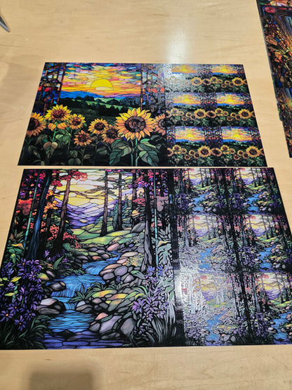 DecoCraft - Office Clean Out - Elevated Textured - Large Scenic Tile Prints - Volume 2 - Multiple Bundles Available