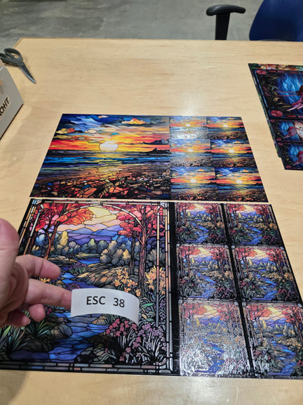DecoCraft - Office Clean Out - Elevated Textured - Large Scenic Tile Prints - Volume 2 - Multiple Bundles Available