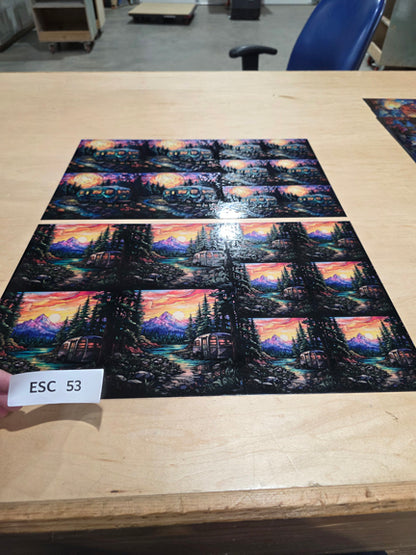 DecoCraft - Office Clean Out - Elevated Textured - Medium Scenic Tile Prints - Volume 1 - Multiple Bundles Available
